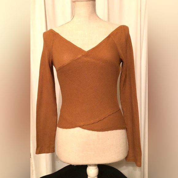 WINDSOR Women’s (Long Sleeve) Blouse In Light Brown Size Medium - Picture 3 of 11